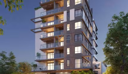 Apartamento Garden Duplex com 3 suítes, 187 m² privativos, 2 vagas de garagem, no Água Verde, Curitiba - PR.