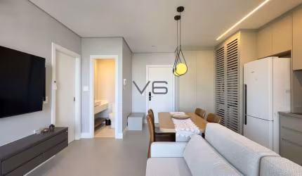 Apartamento Padrão com 54 m² privativos, 1 quarto, 1 vaga de garagem, no Batel, Curitiba - PR.