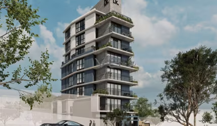 Studio com 19m² privativos, no Batel, Curitiba - PR.