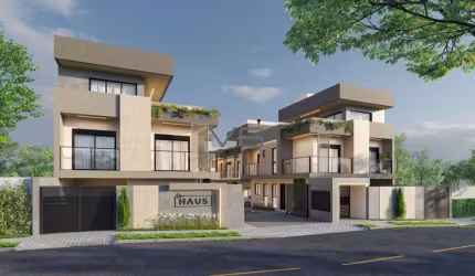 Casa em Condomínio com 3 suítes, 275,49 m² privativos, 2 vagas de garagem, no Ecoville, Curitiba - PR.