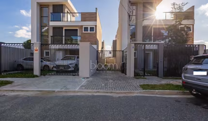 Casa em condomínio fechado com 3 quartos à venda na Rua Miguel Felipe Daher, 213, Orleans, Curitiba, 130 m2 por R$ 998.900