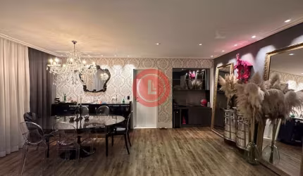 Apartamento de 135m2 com 3 suítes à venda no condomínio clube Royale Tresor, no Jardim Bela Vista, Santo André SP!