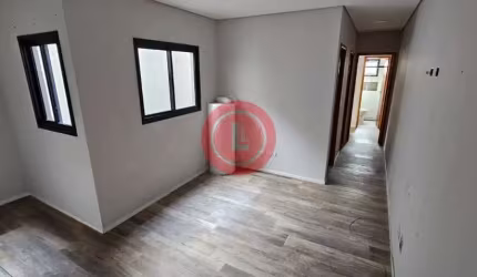 Cobertura nova com ELEVADOR à venda em Santo André-SP, Jardim Santo Alberto: 2 quartos, 1 suíte, 2 banheiros, 1 vaga e 100,60 m²
