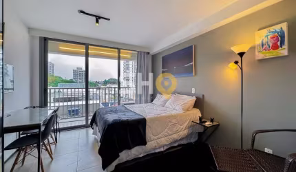 Apartamento com 1 quarto à venda na Avenida dos Imarés, 288, Indianópolis, São Paulo por R$ 450.000