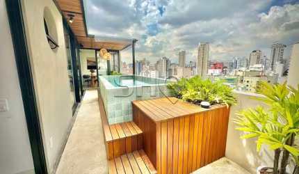 Cobertura com 2 quartos à venda na Avenida General Olímpio da Silveira, 196, Santa Cecília, São Paulo por R$ 1.270.000