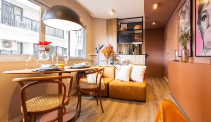 Apartamento com 1 quarto à venda na Rua Tupi, 256, Santa Cecília, São Paulo por R$ 655.000