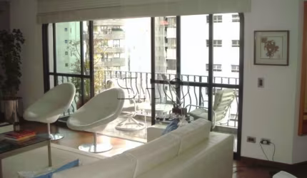 Apartamento com 4 quartos à venda na Avenida Chibarás, 626, Moema, São Paulo por R$ 3.480.000