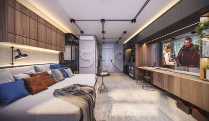 Apartamento com 1 quarto à venda na Rua Borges Lagoa, 299, Vila Clementino, São Paulo por R$ 356.062