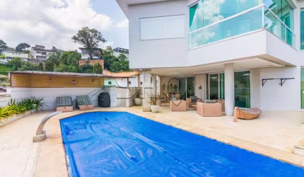 Casa em condomínio fechado com 5 quartos à venda na Rua Frei Machado, 310, Jardim São Bento, São Paulo por R$ 8.500.000