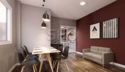 Apartamento com 1 quarto à venda na Rua Catipara, 285, Brooklin Paulista, São Paulo por R$ 349.000