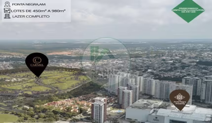 Terreno a venda no bairro Ponta Negra Manaus