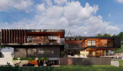 Casa em condomínio fechado com 4 quartos à venda na Rua Pedro Cruzetta, 550, Campo Comprido, Curitiba, 875 m2 por R$ 10.500.000