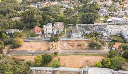 Terreno em condomínio fechado à venda na Rua Francisco Krainski, 255, São Lourenço, Curitiba, 530 m2 por R$ 1.400.000