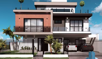 Casa em condomínio fechado com 4 quartos à venda na Rua Leão Sallum, 732, Boa Vista, Curitiba, 192 m2 por R$ 1.350.000