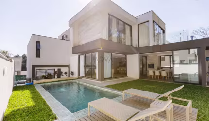 Casa em condomínio fechado com 4 quartos à venda na Avenida Fredolin Wolf, 3121, Santa Felicidade, Curitiba, 425 m2 por R$ 3.995.000