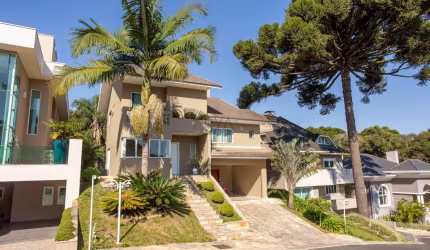 Casa em condomínio fechado com 4 quartos à venda na Avenida Fredolin Wolf, 251, Pilarzinho, Curitiba, 346 m2 por R$ 2.450.000