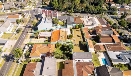 Terreno à venda na Rua Luiz Antônio Biazzetto, 747, Ahú, Curitiba, 1583 m2 por R$ 3.000.000