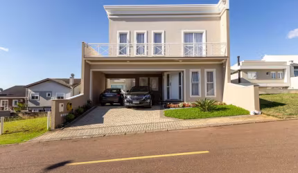 Casa em condomínio fechado com 4 quartos à venda na Rua Rezala Simão, 1316, Campo Comprido, Curitiba, 219 m2 por R$ 1.750.000