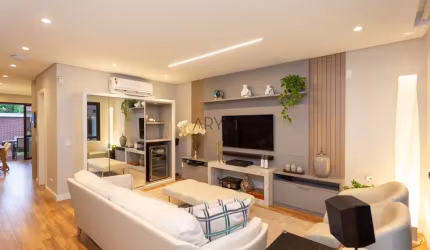 Casa em condomínio fechado com 3 quartos à venda na Rua Pará, 1124, Água Verde, Curitiba, 238 m2 por R$ 1.750.000