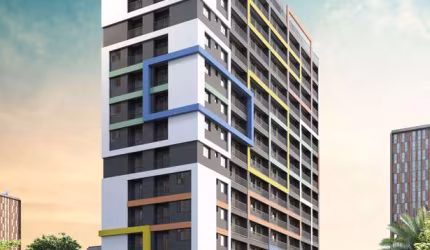 Apartamento com 2 quartos à venda na Rua José Loureiro, 770, Centro, Curitiba, 34 m2 por R$ 395.196