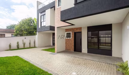 Casa em condomínio fechado com 3 quartos à venda na Rua João Batista Casagrande, 140, Santa Felicidade, Curitiba, 170 m2 por R$ 1.080.000