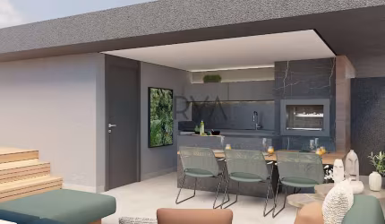 Casa em condomínio fechado com 3 quartos à venda na Rua José Sabóia Cortes, 80, Cabral, Curitiba, 179 m2 por R$ 1.980.000