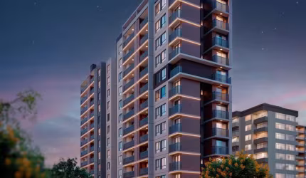 Apartamento com 3 quartos à venda na Rua Antônio Gasparin, 5651, Novo Mundo, Curitiba, 68 m2 por R$ 676.697