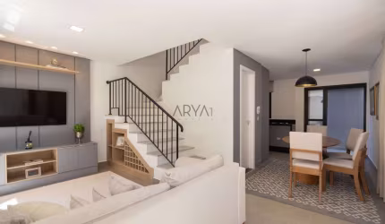 Casa em condomínio fechado com 3 quartos à venda na Rua Primeiro-Ministro Brochado da Rocha, 252, São Lourenço, Curitiba, 117 m2 por R$ 899.000