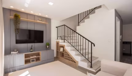 Casa em condomínio fechado com 3 quartos à venda na Rua Primeiro-Ministro Brochado da Rocha, 252, Bom Retiro, Curitiba, 117 m2 por R$ 742.000