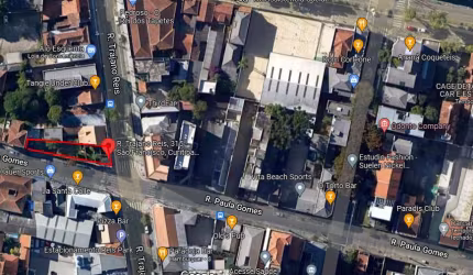 Terreno à venda na Rua Trajano Reis, 315, Centro, Curitiba, 478 m2 por R$ 1.100.000
