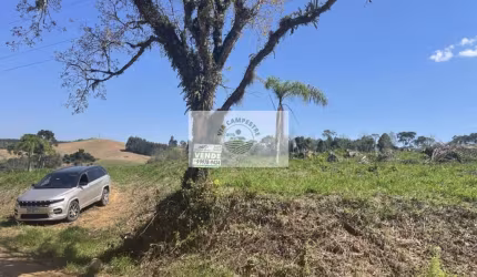 Sítio com 17.545 m² próximo a divisa com Campo Alegre, terreno limpo, pronto para construir