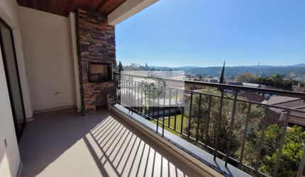 Apartamento no centro de Campo Alegre, novo, 2 quartos, excelente acabamento