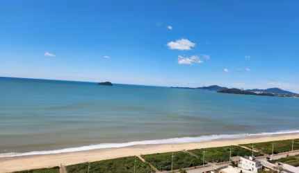 Apartamento no ultimo andar, vista para o mar, 3 suítes, aceita permuta parcial por chacara