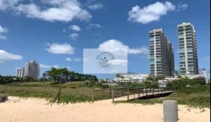 Apartamento pé na areia em Piçarras, suíte mais 1 quarto, todo mobiliado e decorado, andar alto
