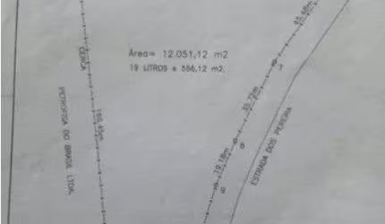 Terreno à venda, 12000 m  por R  1.654.000,00 - Areia Branca dos Assis  - Mandirituba PR