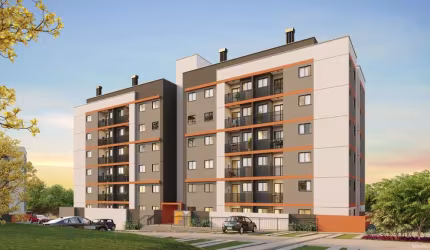 Apartamento com 2 dormitórios à venda, 52 m  por R  319.159,00 - Cidade Industrial - Curitiba PR