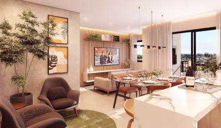 Apartamento com 2 dormitórios à venda,66.84 m , seminário, CURITIBA - PR