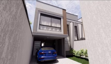 Sobrado com 2 dormitórios à venda, 116 m  por R  690.000,00 - Uberaba - Curitiba PR