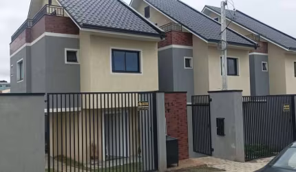 Sobrado com 3 dormitórios à venda, 107 m  por R  620.000,00 - Xaxim - Curitiba PR