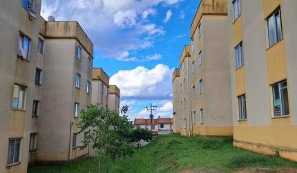 Apartamento com 2 dormitórios à venda,46.00 m , ganchinho, CURITIBA - PR
