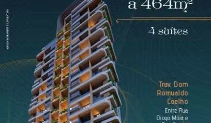 Torre Maranello, da Leal Moreira, bairro do Umarizal, 4 suítes, com 232m² a 464m²