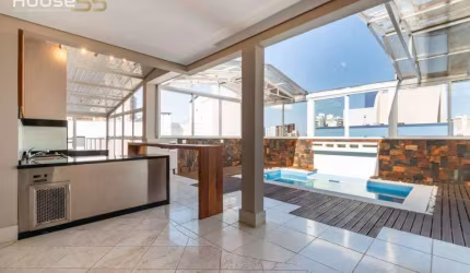 Cobertura com 4 dormitórios à venda, 197 m² por R$ 2.190.000,00 - Batel - Curitiba/PR