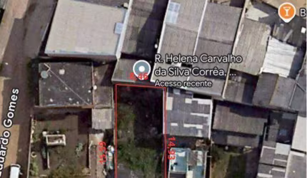 Terreno à venda, 127 m² por R$ 190.000,00 - Pinherinho - Curitiba/PR