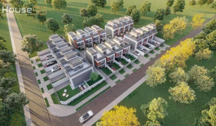 Sobrado com 3 dormitórios à venda, 109 m² por R$ 669.900,00 - Pinheirinho - Curitiba/PR