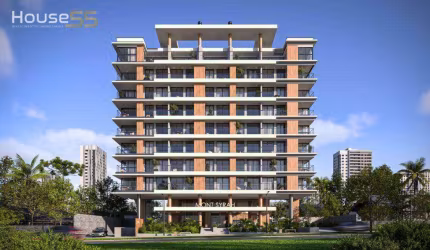 Apartamento Garden com 1 dormitório à venda, 43 m² por R$ 448.325,90 - Água Verde - Curitiba/PR