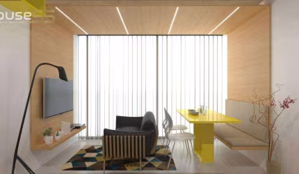 Studio com 1 dormitório à venda, 21 m² por R$ 229.900,00 - Cabral - Curitiba/PR