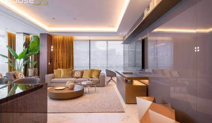 Lindíssimo Apartamento com 3 dormitórios e 3 suítes à venda, 155 m² por R$ 2.800.000 - Bigorrilho - Curitiba/PR