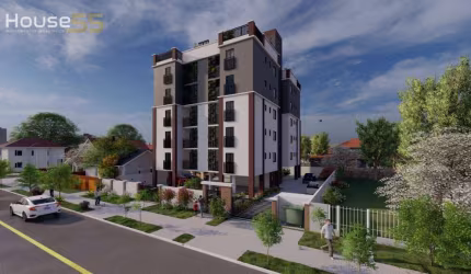 Apartamento à venda, 52 m² por R$ 436.614,54 - Santa Quitéria - Curitiba/PR