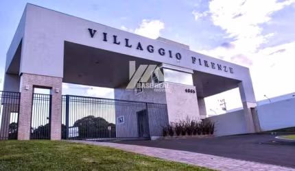 Excelente terreno no Condomínio Villaggio Firenze
