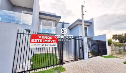 Sobrado Duplex Novo com 2 Quartos, 2 Vagas - Churrasqueira - Campo Comprido